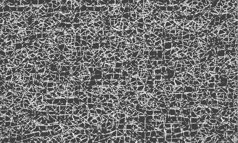 Illustration of abstract background of old, torn fabric fibers. Stock Illustration