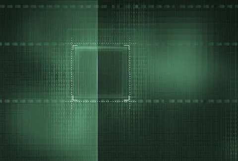 Illustration of an abstract binary code background, matrix effect with digits Stock Photos