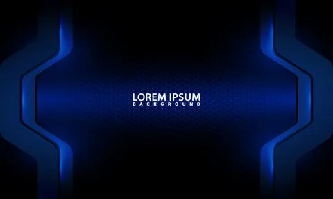 Illustration Abstract blue background Stock Illustration