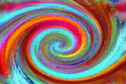 Illustration of an abstract colorful pattern - a cool backgro Stock Illustration