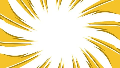 Illustration of an abstract comic background with a yellow pattern. Perfect.. Illustrazione stock