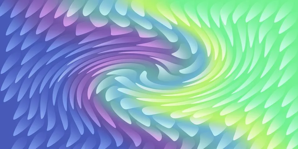 Illustration abstract creative gradient color Shape, texture digital graphic Illustrazione stock