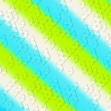 Illustration of abstract geometrical patterns for background Illustrazione stock