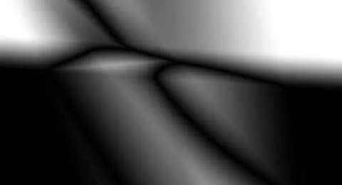 Illustration of abstract gray three-dimensional objects with soft lighting Stock Illustration