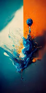 Illustration of an abstract multicolored background of mixed colors - great for Stock Illustration