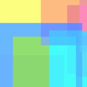 Illustration of abstract multicolored rectangles  and squares background Stock Illustration