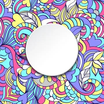 Illustration of abstract pattern Stock Illustration