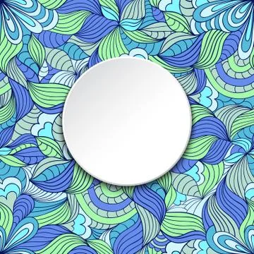 Illustration of abstract pattern Stock Illustration