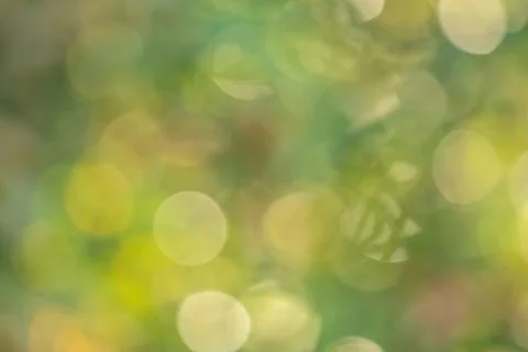 An illustration of an abstract pattern of shining lights with bokeh effect ov 스톡 사진