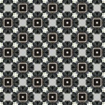 Illustration of abstract patterns on gray background Illustrazione stock