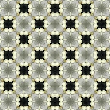 Illustration of abstract square patterns on gray background Illustrazione stock