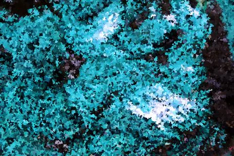 Illustration abstract style background. In mostly light and dark green with s Stock Illustration