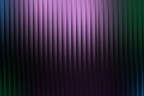 Illustration of abstract vertical ribbed background with gradient stripes Stock Illustration