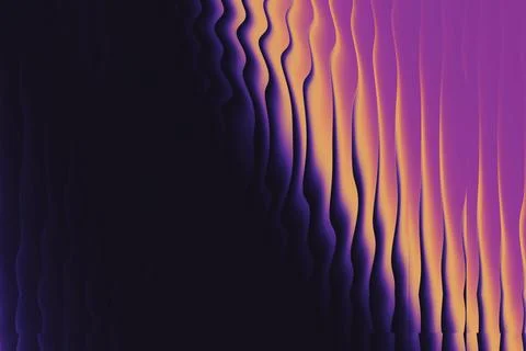 Illustration of abstract vertical texture with dark background and purple hue Stock Illustration