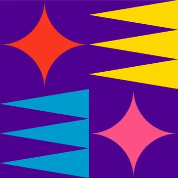 Illustration abstracts geometric shape 스톡 일러스트