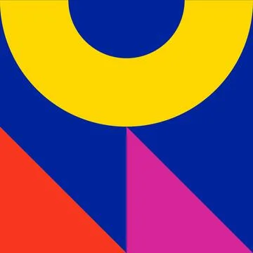 Illustration abstracts geometric shape Stock Illustration