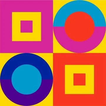Illustration abstracts geometric shape Stock Illustration