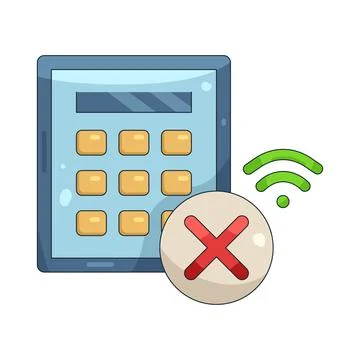 Illustration of Access control Stock Illustration