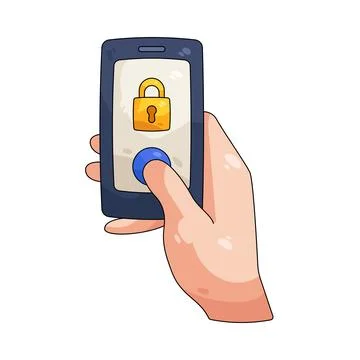Illustration of Access control 스톡 일러스트