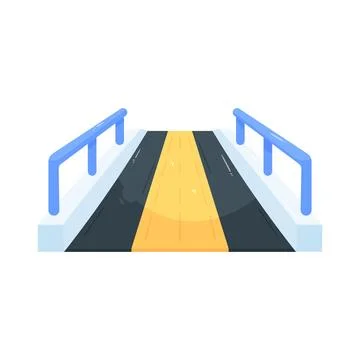 Illustration of accessible path イラスト素材