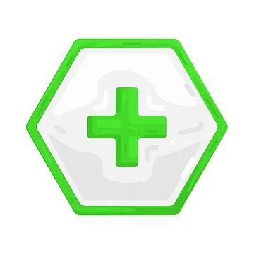 Illustration of add Illustrazione stock