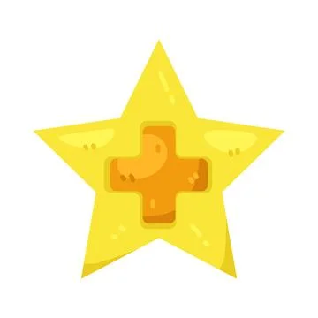 Illustration of Add star イラスト素材