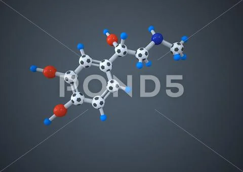 Illustration of adrenaline football, close up Stock Illustration