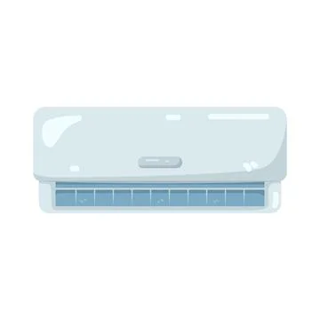 Illustration of air conditioner Ilustración de archivo