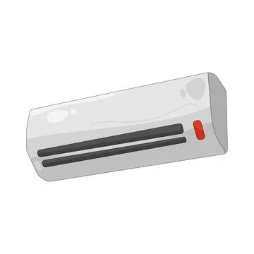 Illustration of air conditioner Ilustración de archivo