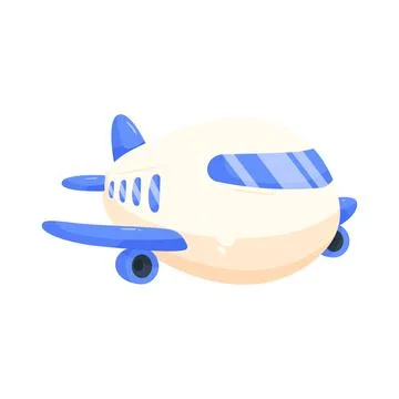 Illustration of airplane イラスト素材