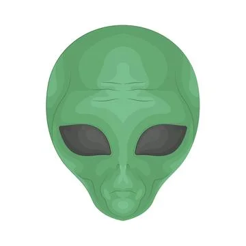 Illustration of alien Stock Illustration
