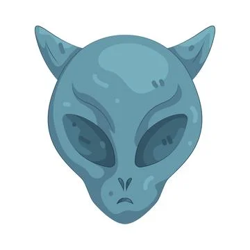 Illustration of Alien Stock Illustration