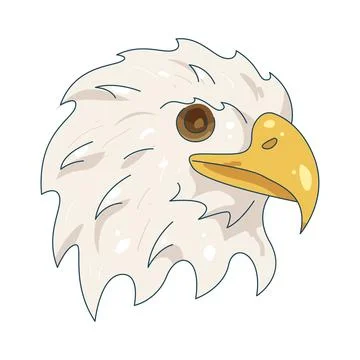Illustration of American eagle Stock Illustration