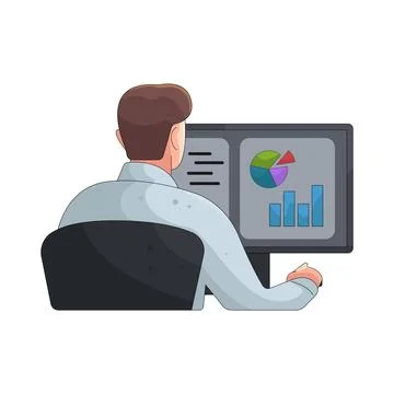 Illustration of Analyst Stock Illustration