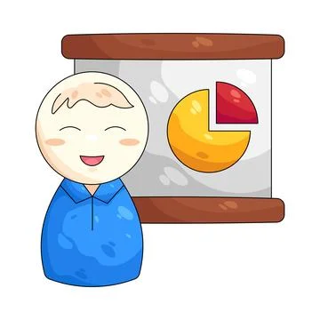 Illustration of analyst Stock Illustration