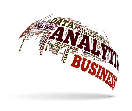 Illustration of analytics business analysis Background concept illustratio... Stock Photos