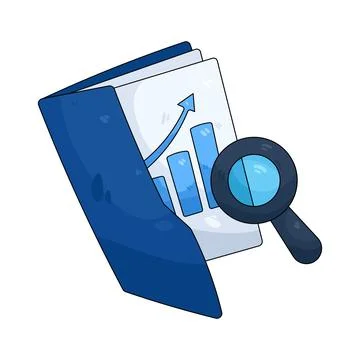 Illustration of Analytics イラスト素材