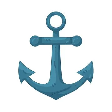 Illustration of anchor Stock Illustration