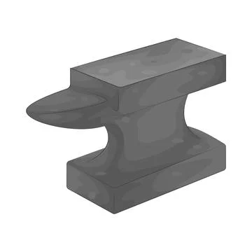 Illustration of anvil Stock Illustration