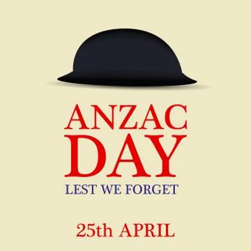 Illustration of Anzac Day background Illustration