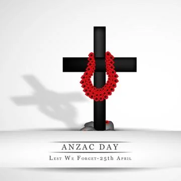 Illustration of Anzac Day background Illustration