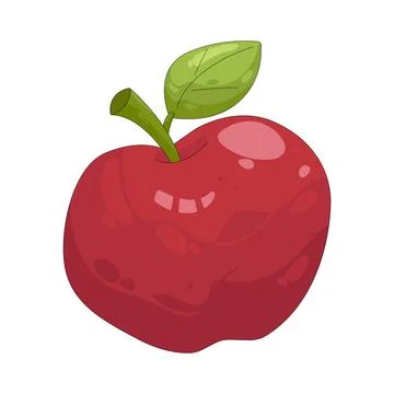 Illustration of apple Stock Illustration