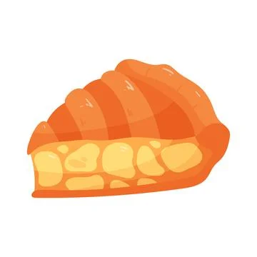 Illustration of apple pie Stock Illustration