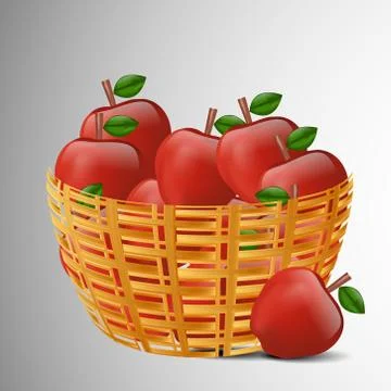 Illustration of Applejack Month background Stock Illustration