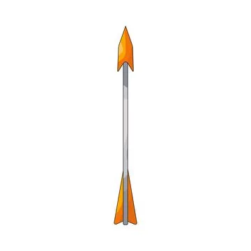 Illustration of archery arrow Stock Illustration