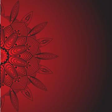 A illustration art work of circular shape Mandala. Vintage decorative elements Illustrazione stock