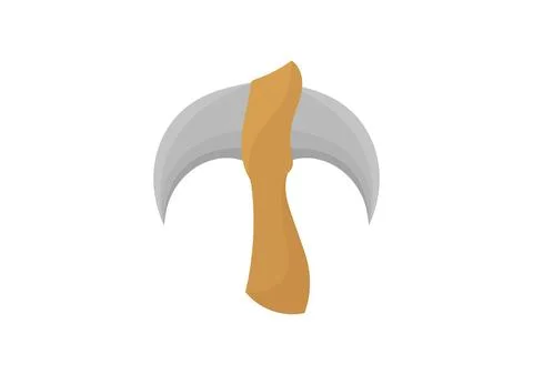 Illustration of an ax Stock Illustration