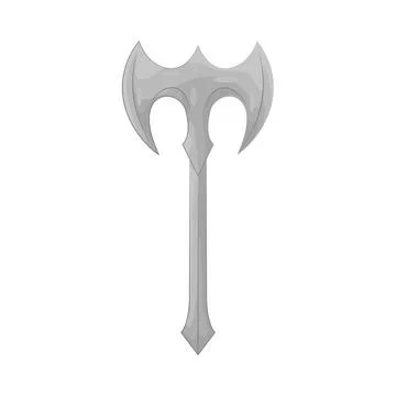 Illustration of axe Illustrazione stock