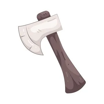 Illustration of axe Ilustração Stock