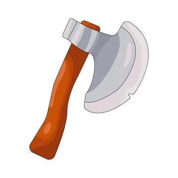 Illustration of axe Stock Illustration